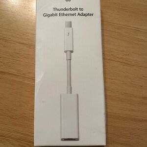 Apple Thunderbolt to Gigabit Ethernet Adapter - MD463LL/A A1433 Open Box